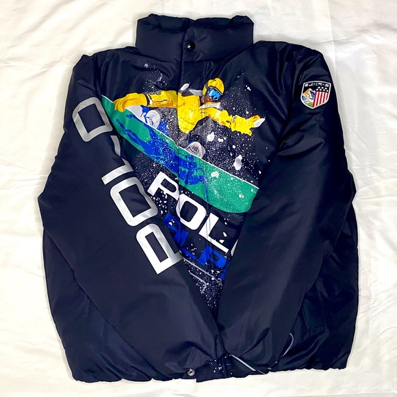 Polo Ralph Lauren Puffer Coat/Jacket “Alpine 92” Snowboarding